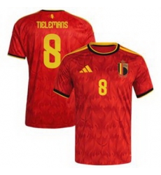 Women 8Youri Tielemans Belgium Jersey   2