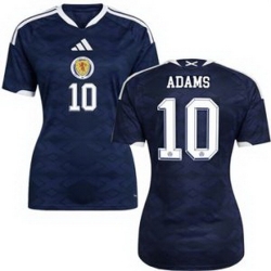 Women 10 Scotland Che Adams 2026 Home Replica Jersey 2
