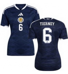Women 6 Scotland Kieran Tierney 2026 Home Replica Jersey 2 Women 6 Scotland Kieran Tierney 2026 Home Replica Jersey 2