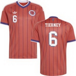 Women 6 Scotland Kieran Tierney 2026 Home Replica Jersey 3