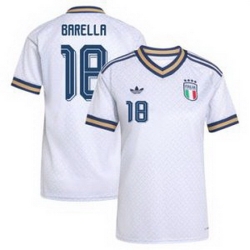 Women 18 Italy National Nicolo Barella 2026 White  4