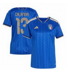 Women Italy National Team Riccardo Calafiori Home 2 Women Italy National Team Riccardo Calafiori Home 2