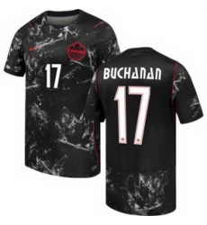 Women 17 Canada Tajon Buchanan Replica Away 2 Women 17 Canada Tajon Buchanan Replica Away 2