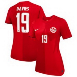 Women Women Canada Alphonso Davies 2026 Replica Away Black 6