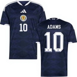 Youth 10 Scotland Che Adams 2026 Home Replica Jersey 1
