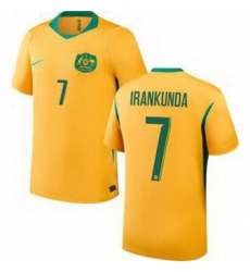 Men 7 Australia Nestory Irankunda Replica Jersey World Cup 1 Men 7 Australia Nestory Irankunda Replica Jersey World Cup 1