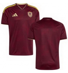 Men Men 0 Venezuela Blank Away Replica Jersey   1
