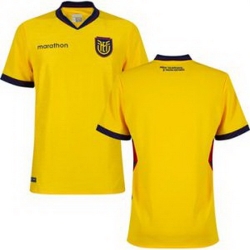 Men Men 0 Ecuador Blank Away Replica Jersey   1