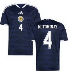 Men 4 Scotland Scott McTominay 2026 Home Replica Jersey 1