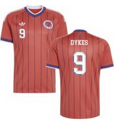 Men 9 Scotland Lyndon Dykes 2026 Home Replica Jersey 3
