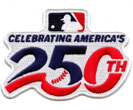 Youth Montreal Expos Celebrating America 250th annivesary Patch Biaog